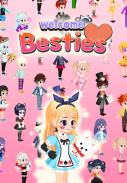 Besties - Make friend & Avatar 螢幕截圖 0