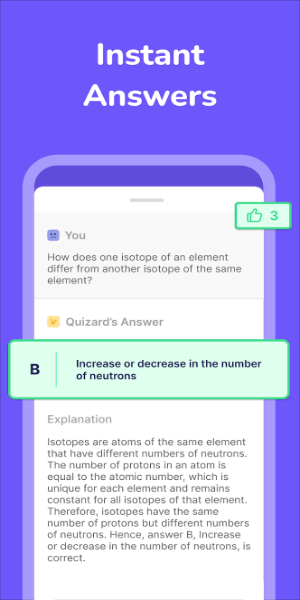 Quizard AI - Scan and Solve Mod Apk ภาพหน้าจอ 1