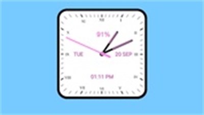 Analog Clock Square Cloassic Screenshot 0