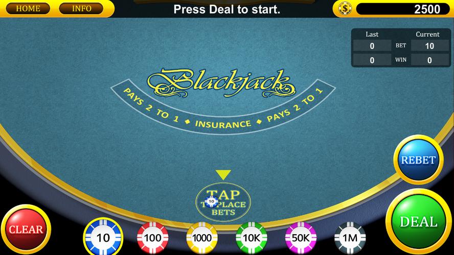 Schermata Blackjack 3