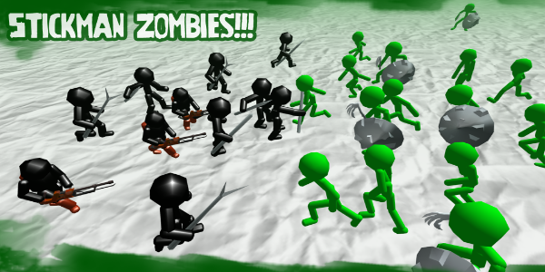 Stickman Simulator: Zombie War Screenshot 2