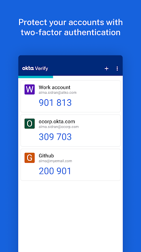Okta Verify Ảnh chụp màn hình 1