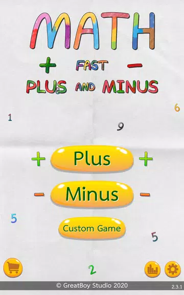 Math Fast Plus and Minus Screenshot 0