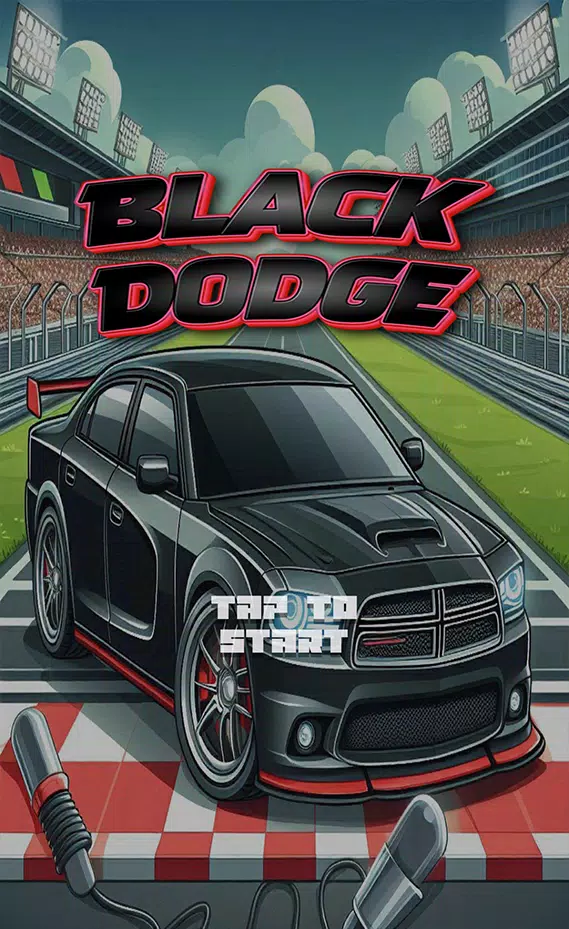 Black Dodge Car Game 螢幕截圖 0