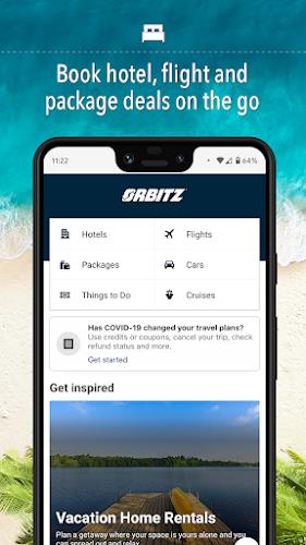 Orbitz Hotels & Flights 螢幕截圖 0