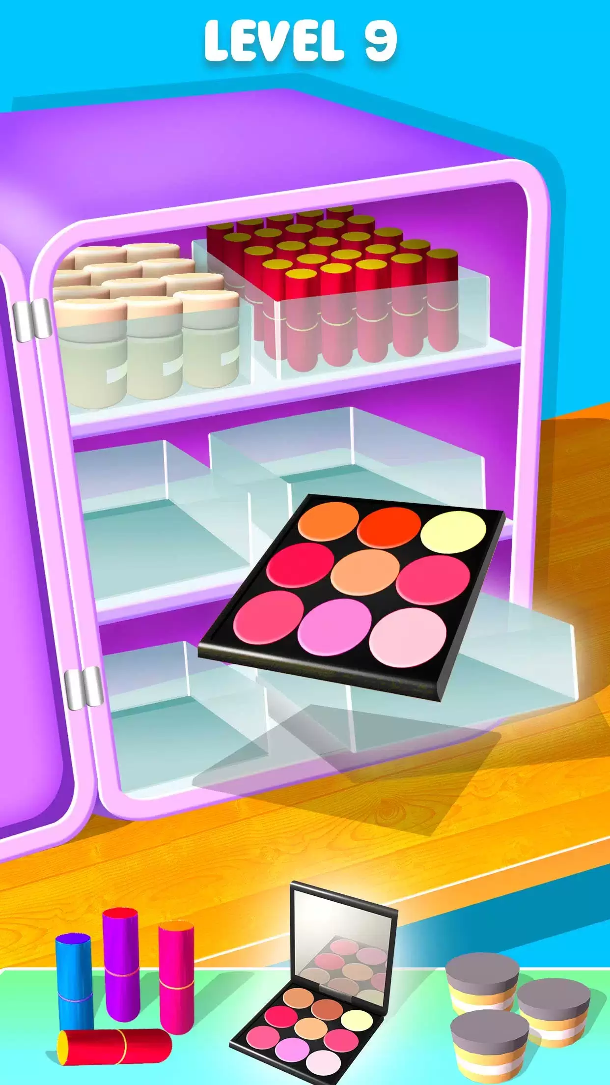 Fill the Makeup Organizer Game 螢幕截圖 3