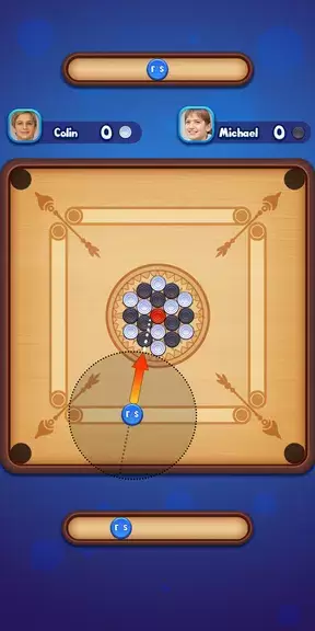 Carrom Strike - Disc Pool Game 螢幕截圖 0