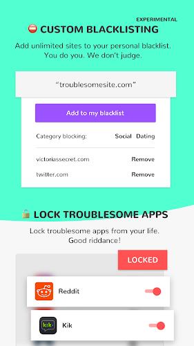 DETOXIFY - Porn App Blocker Ảnh chụp màn hình 2