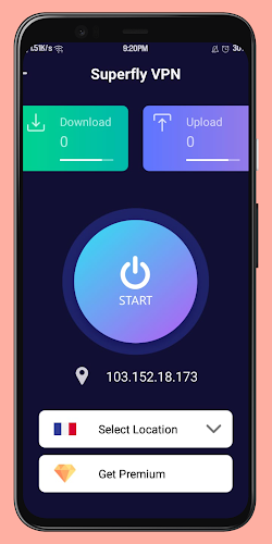 Superfly VPN - Fast & Secure 螢幕截圖 1