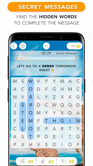 WordFind - Word Search Game 螢幕截圖 2