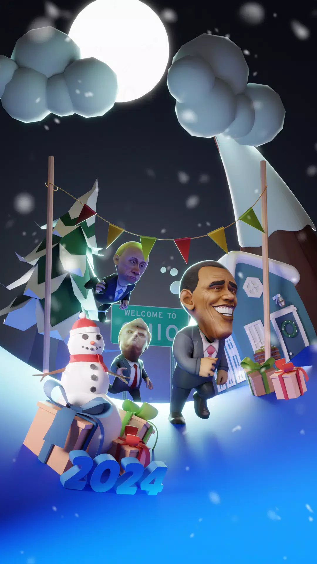 Obama Run!应用截图第0张