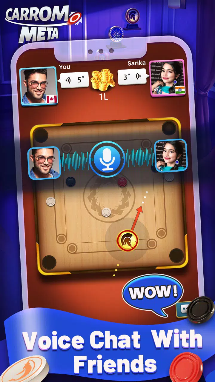 Carrom Meta Captura de pantalla 2