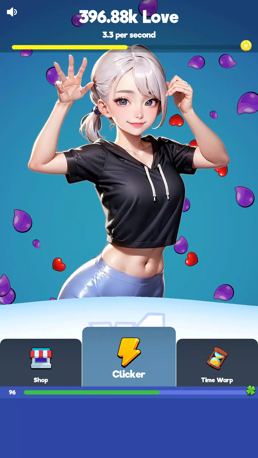 Sexy touch girls: idle clicker Ảnh chụp màn hình 1