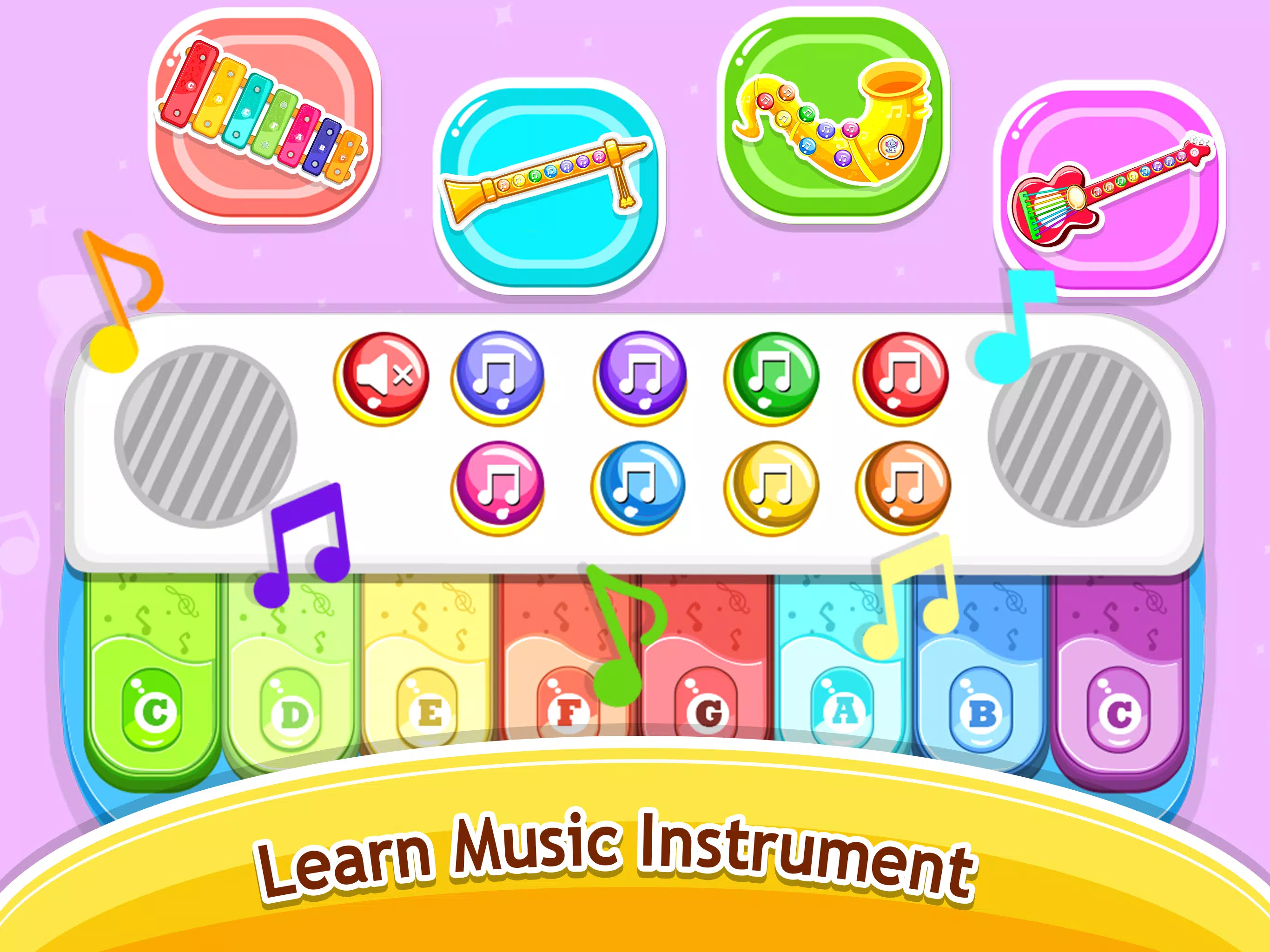 Kids Music piano - games 螢幕截圖 3