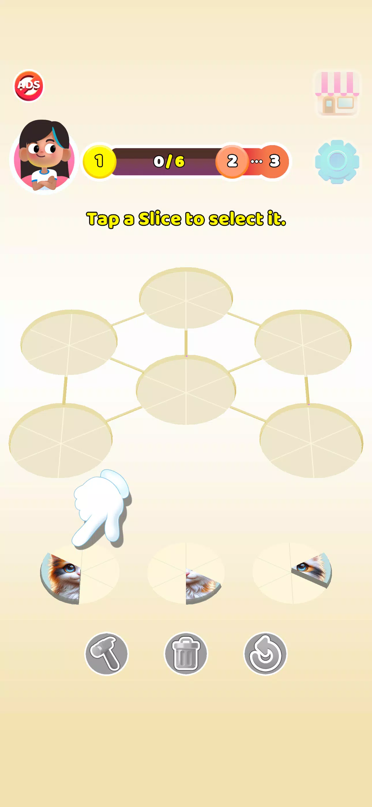 Mia’s Slices: Art Puzzle Game স্ক্রিনশট 3
