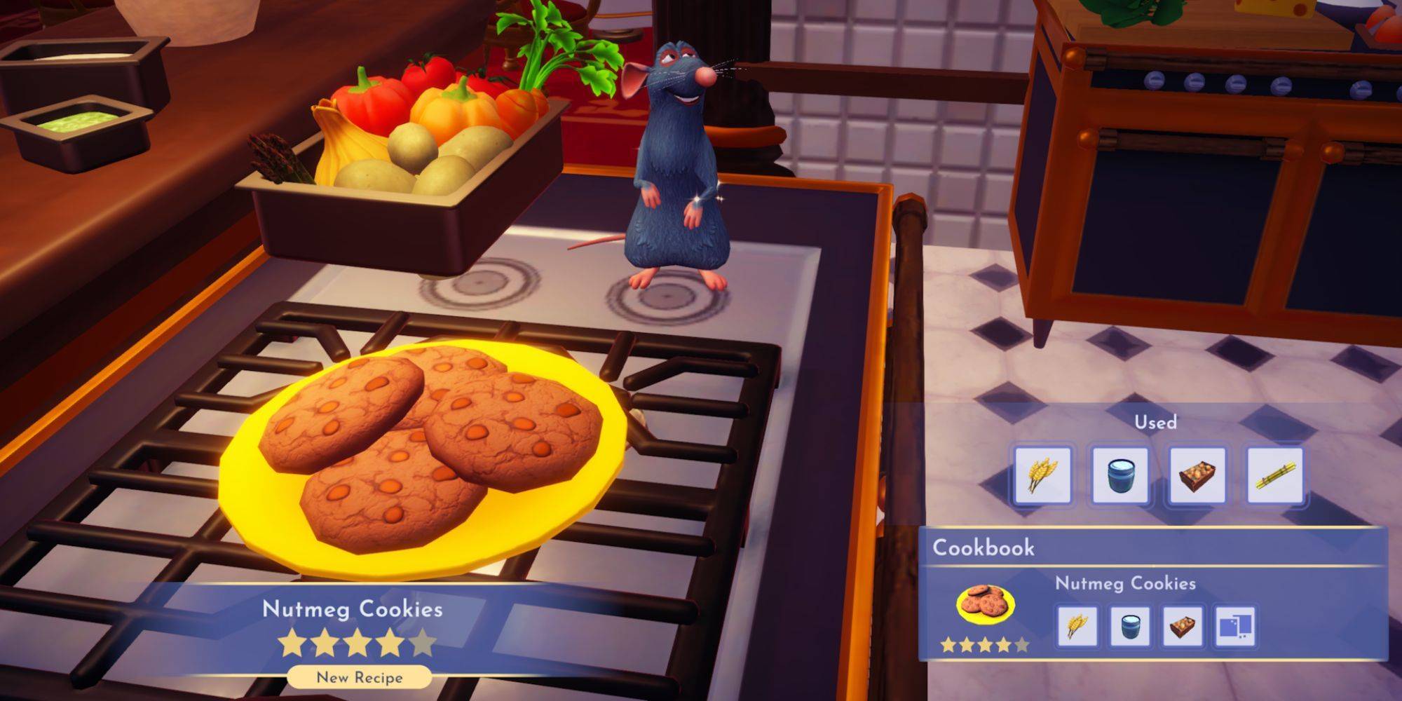 Nutmeg cookies sa Disney Dreamlight Valley
