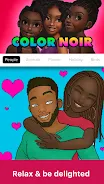 Color Noir Coloring Book App ภาพหน้าจอ 0