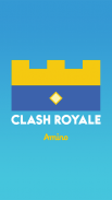 Batalha Real Amino para Clash Royale em Português Captura de tela 0