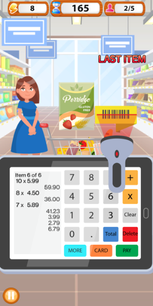 Supermarket Cashier Simulator Mod Ekran Görüntüsü 0