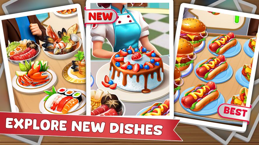 Cooking Day Master Chef Games Ảnh chụp màn hình 2