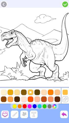 Dino Coloring应用截图第1张