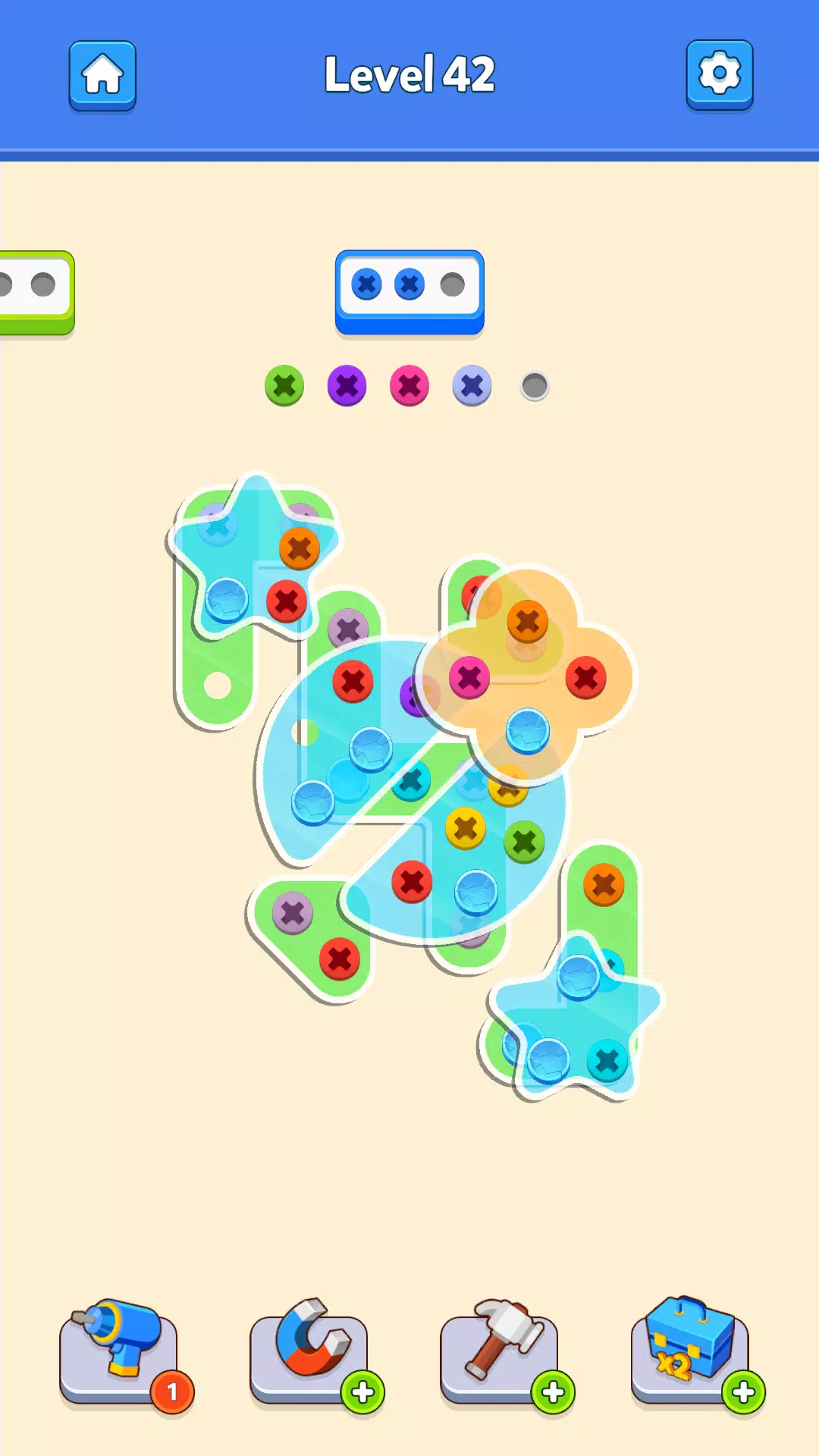 Screw Pin Jam Puzzle Nuts Bolt Captura de pantalla 3