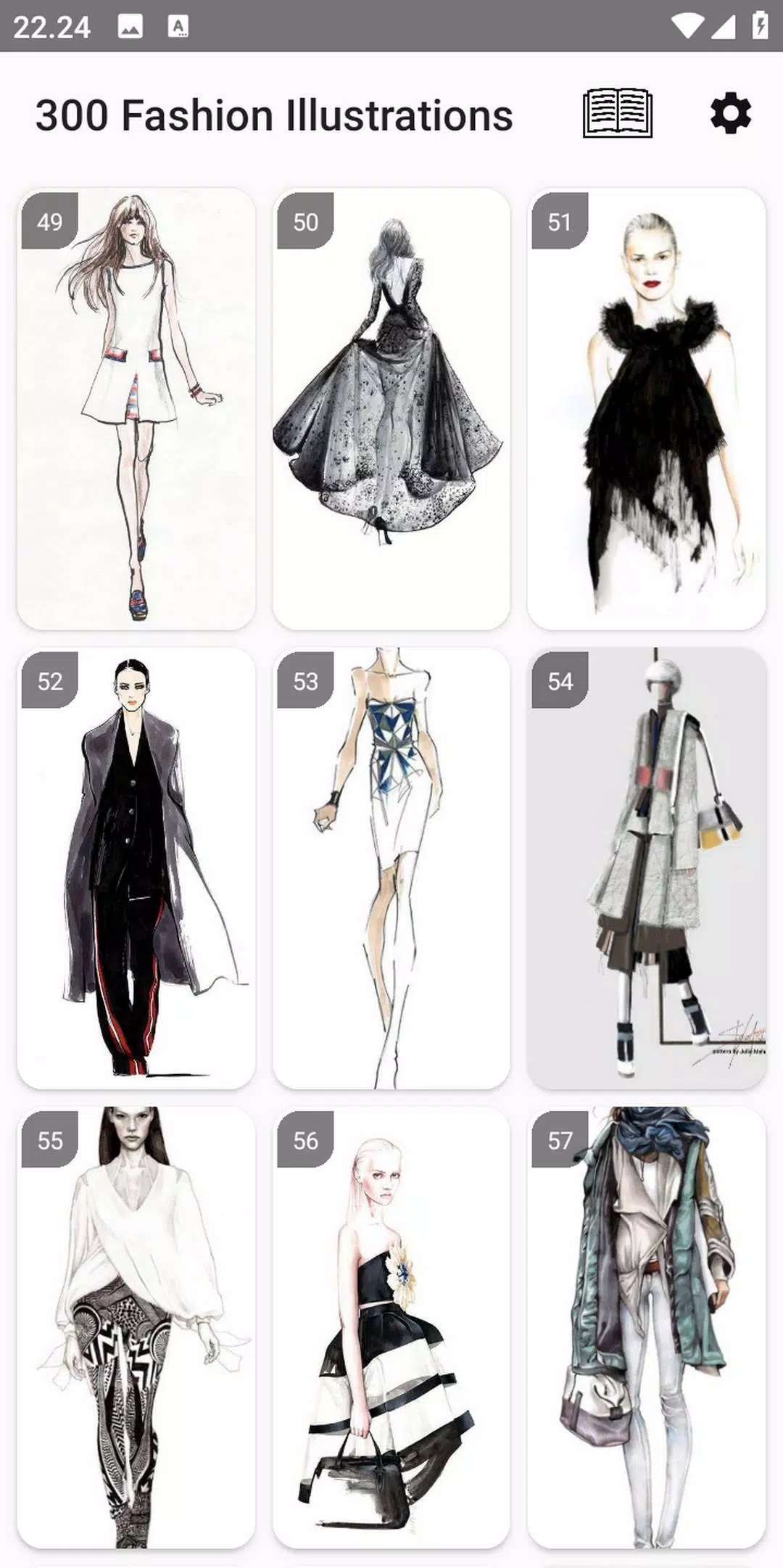 300 Fashion Illustrations Captura de tela 2