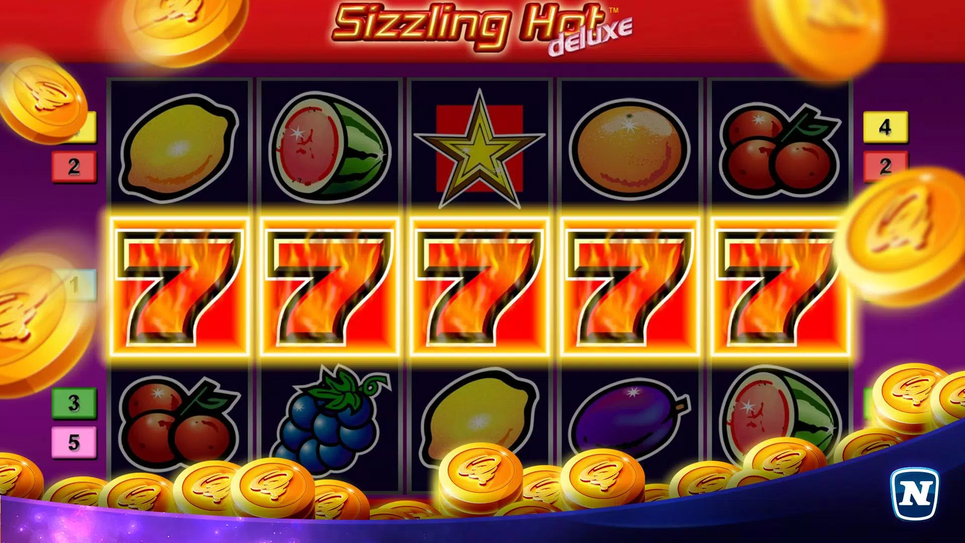 Sizzling Hot™ Deluxe Slot スクリーンショット 2