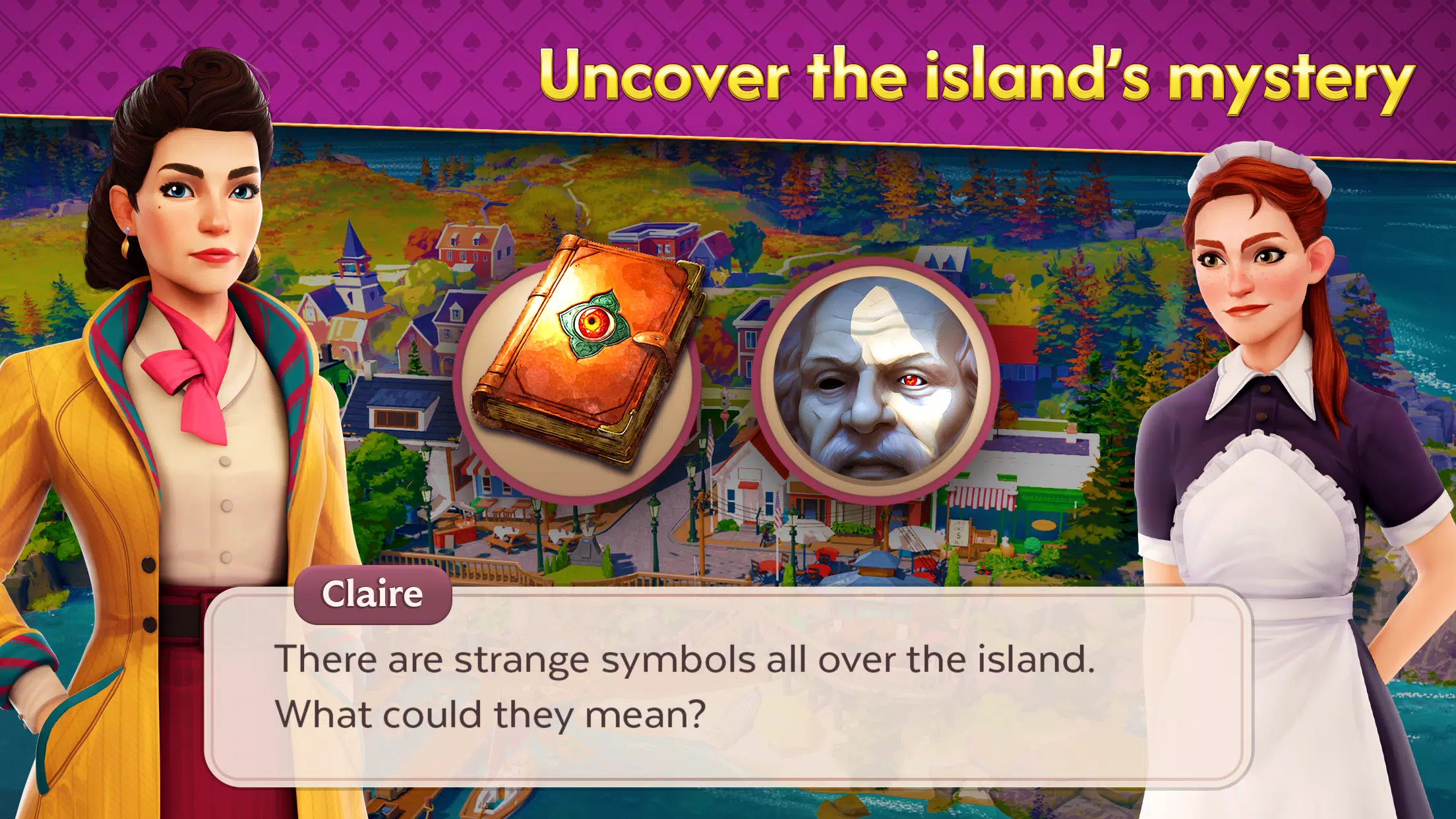 Claire’s Chronicles: Solitaire Tangkapan skrin 1