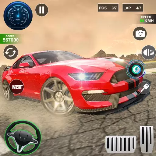 Sports Car Racing Games Ekran Görüntüsü 0