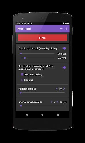 Auto Redial 螢幕截圖 1
