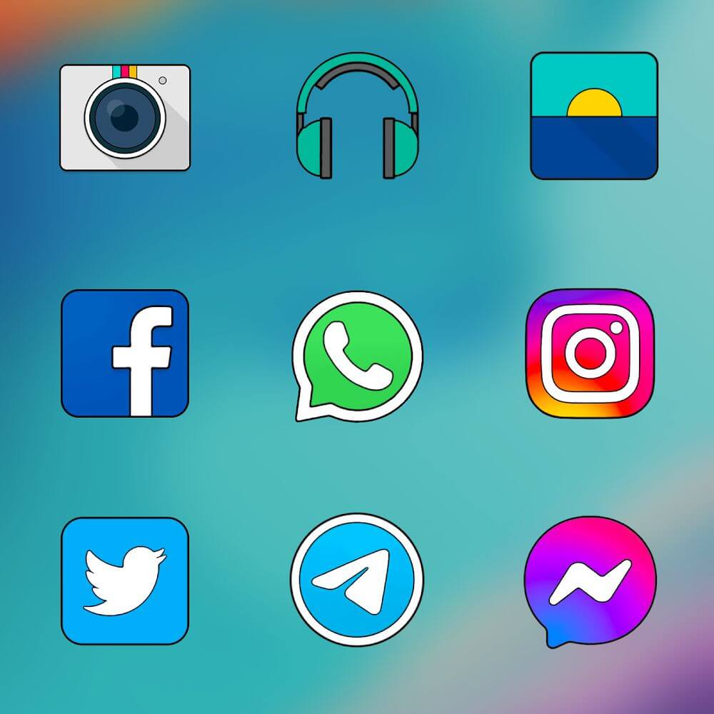 Oxigen HD - Icon Pack Mod 螢幕截圖 1