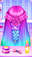 Schermata Fashion Braid Hair Salon Games 0