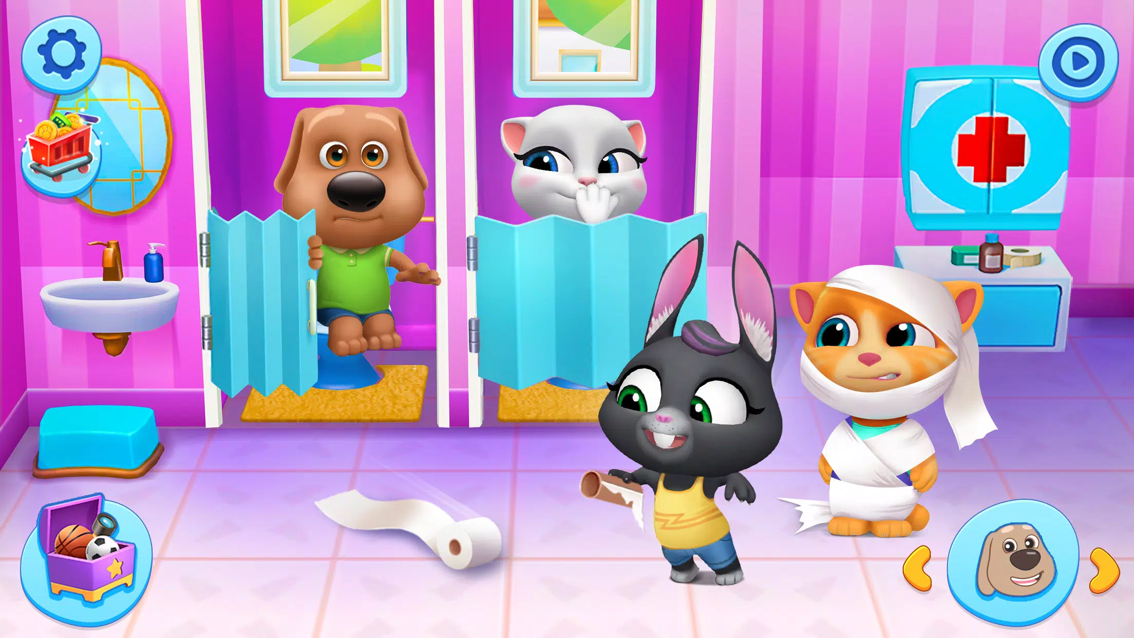 My Talking Tom Friends Captura de tela 1