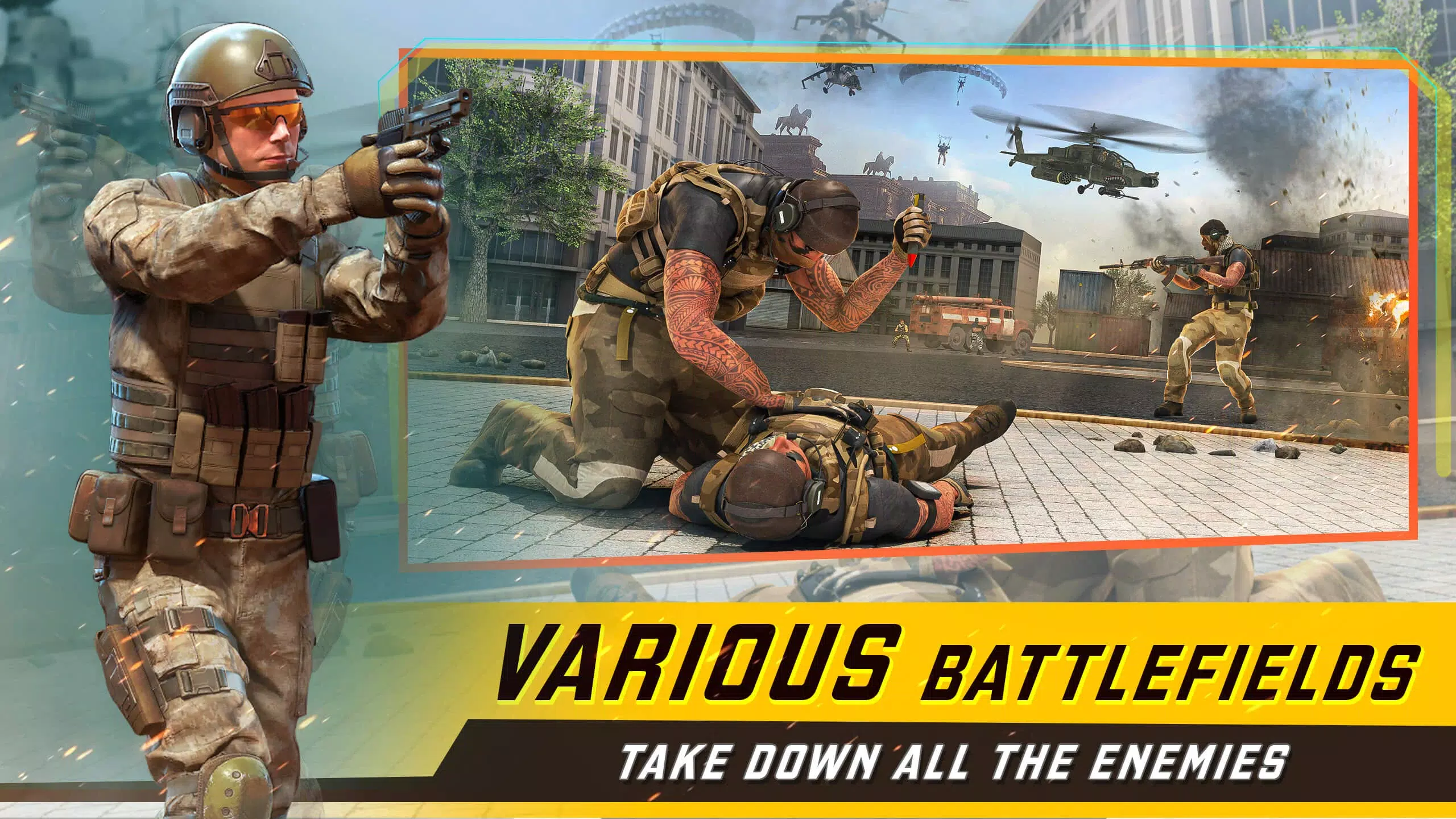 FPS Online Strike Gun Games Captura de tela 3
