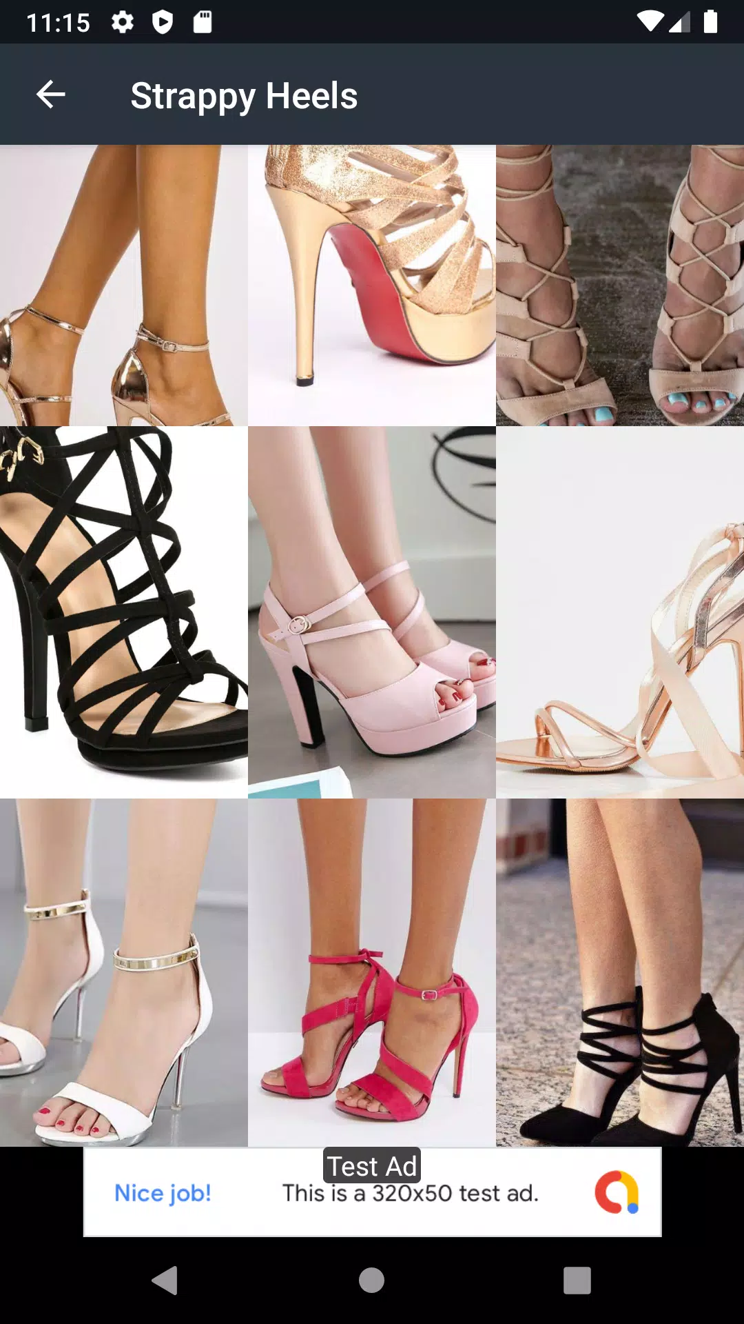 Strappy Heels Ideas スクリーンショット 1