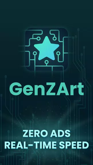 GenZArt: Fast AI Art Generator Скриншот 0