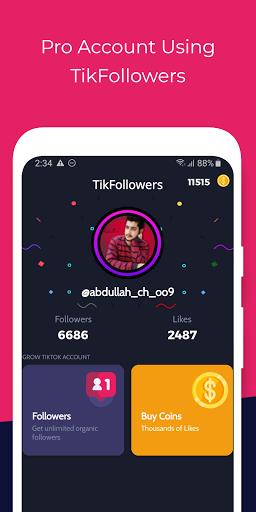 TikFollowers - Get Free Tiktok Followers and Likes 螢幕截圖 3