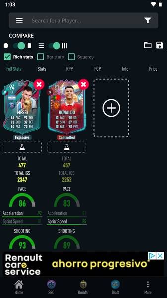 FUTBIN FC 25 Evolutions & More Zrzut ekranu 1