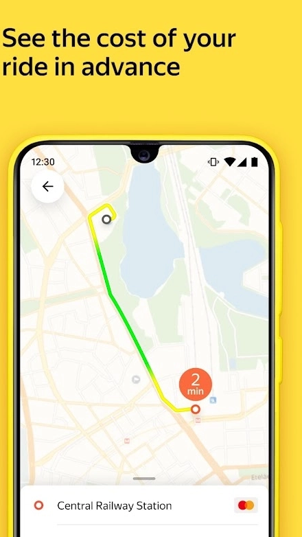 Yandex Go: taxi and delivery Captura de pantalla 2