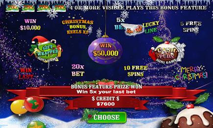 Snow Slots Merry Christmas Ảnh chụp màn hình 1