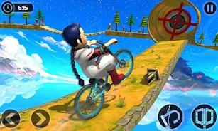 Schermata Fearless BMX Bicycle Stunts 3