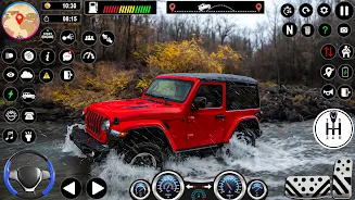 Offroad Car Driving Jeep Games स्क्रीनशॉट 1