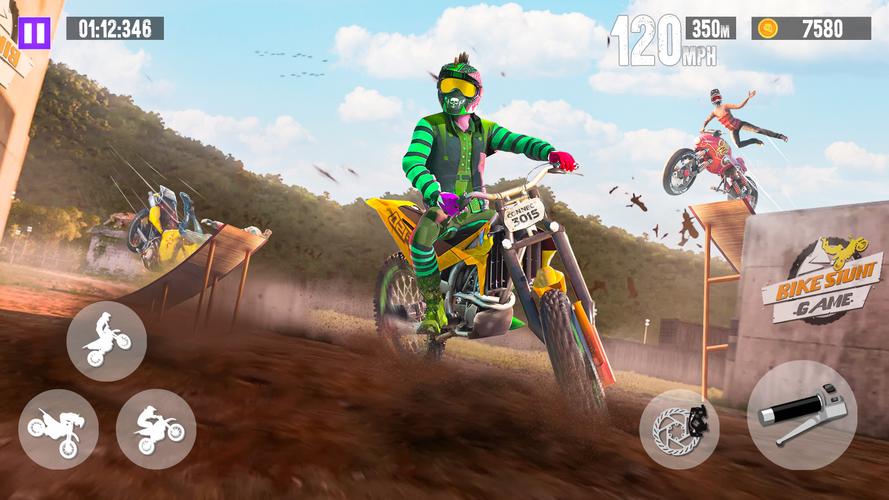 Bike Games 3D: Bike Stunt Game Captura de tela 0