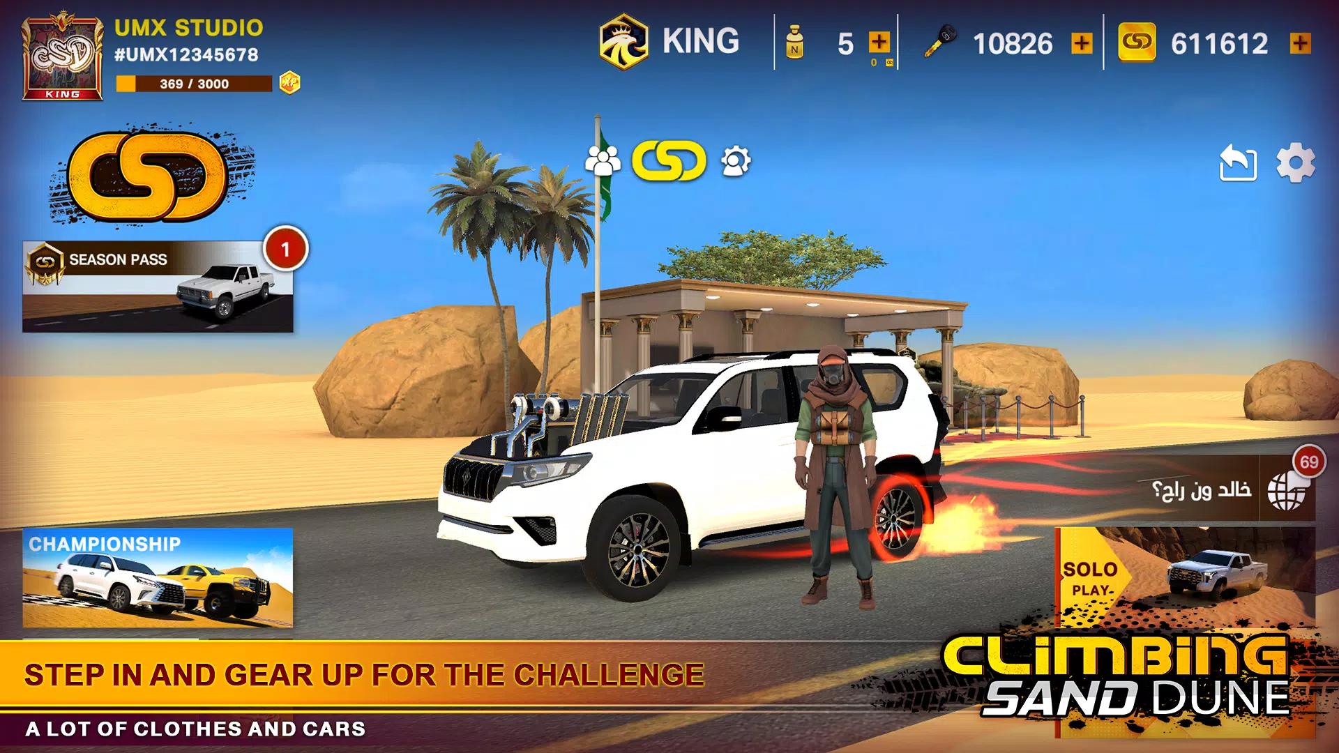 Climbing Sand Dune OFFROAD Captura de pantalla 1