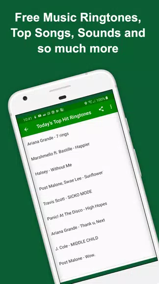 Today's Hit Music Ringtones Скриншот 0