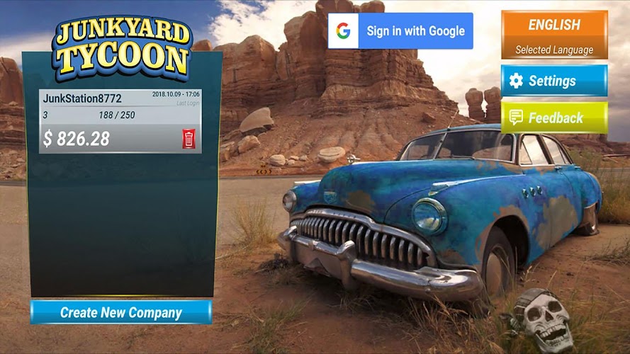 Junkyard Tycoon Game Скриншот 0