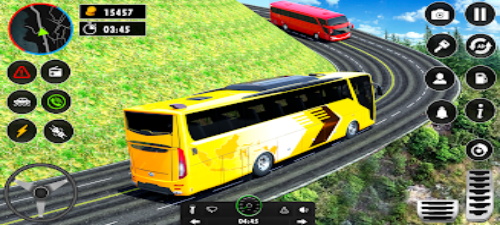 Coach Bus Simulator Offroad 3D Ảnh chụp màn hình 0