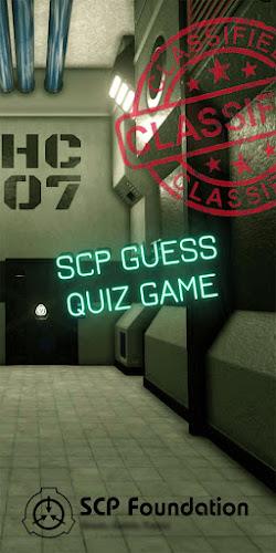 scp quiz game 螢幕截圖 0