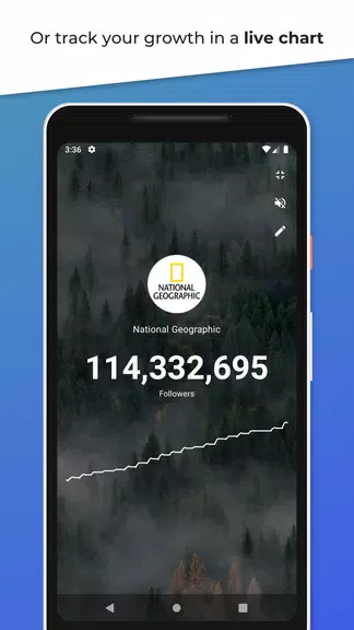 Instastatistics - Live Followe Screenshot 1